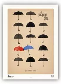 Affiche du film Le Parapluie bleu - Court Métrage