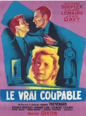 Affiche du film Le Vrai coupable