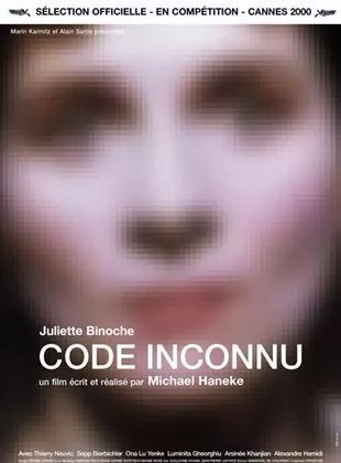 Affiche du film Code inconnu: Récit incomplet de divers voyages