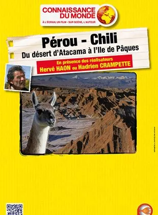 Affiche du film Perou Chili - Du désert d'Atacama à l'Ile de Pâques