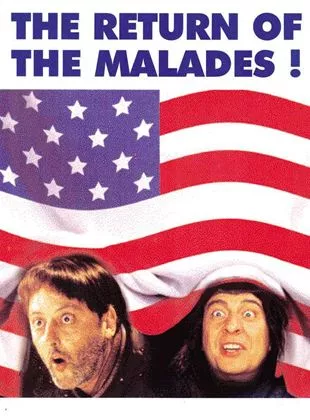 Affiche du film Les Visiteurs en Amérique