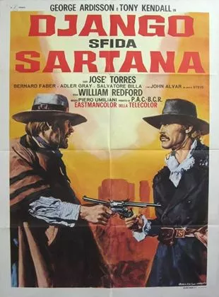 Affiche du film Django défie Sartana