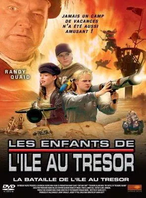 Affiche du film La bataille de l'île au trésor