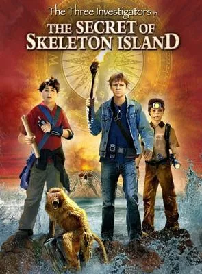 Affiche du film Les trois jeunes détectives : le secret de l'île aux fantômes