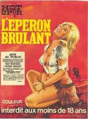 Affiche du film L'éperon brûlant