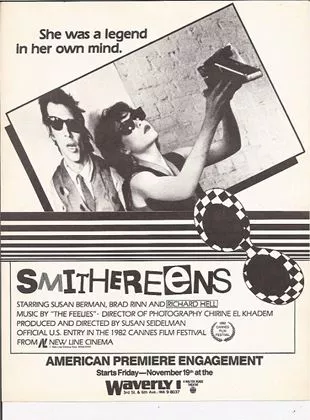 Affiche du film Smithereens