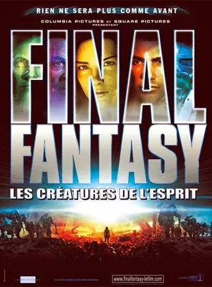 Affiche du film Final fantasy, les créatures de l'esprit