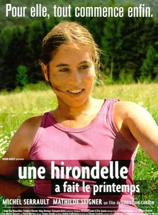 Affiche du film Une hirondelle a fait le printemps