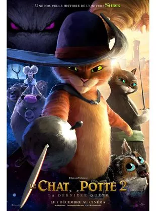 Affiche du film Le Chat Potté 2 : la dernière quête