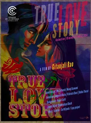 Affiche du film True Love Story - Court Métrage