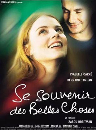 Affiche du film Se souvenir des belles choses