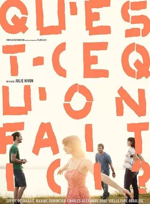 Affiche du film Qu'est-ce qu'on fait ici?