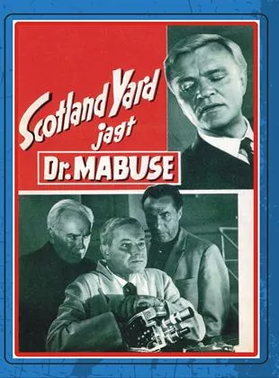 Affiche du film Le Dr. Mabuse contre Scotland Yard
