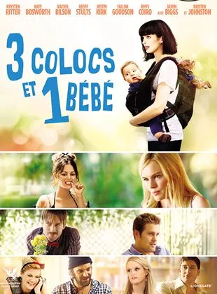 Affiche du film 3 colocs et 1 bébé