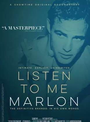 Affiche du film Listen to Me Marlon