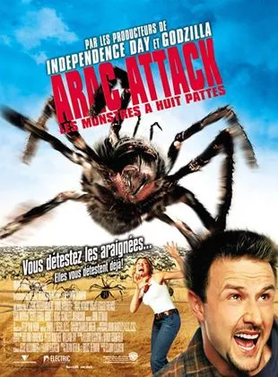 Affiche du film Arac attack, les monstres à huit pattes