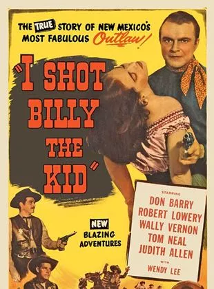Affiche du film J'ai tué Billy le Kid