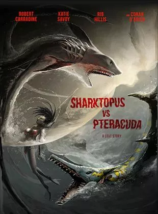 Affiche du film Sharktopus vs. Pteracuda