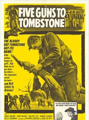 Affiche du film Five Guns to Tombstone
