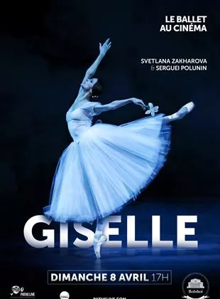 Affiche du film Giselle (Bolchoï-Pathé live)