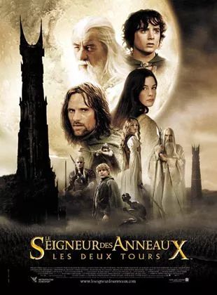 Affiche du film Le Seigneur des anneaux : les deux tours