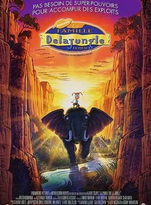 Affiche du film La Famille Delajungle le film