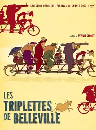 Affiche du film Les Triplettes de Belleville