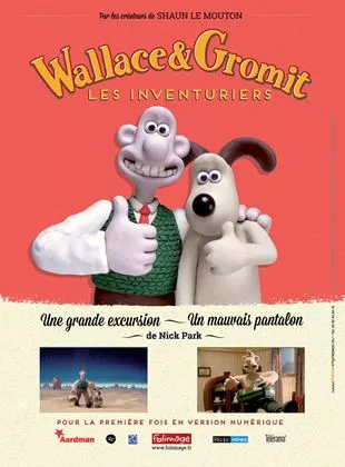 Affiche du film Wallace & Gromit : Les Inventuriers