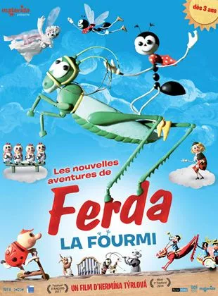 Affiche du film Les Nouvelles aventures de Ferda la fourmi