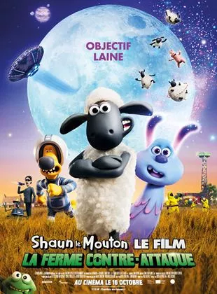 Affiche du film Shaun le Mouton Le Film : La Ferme Contre-Attaque