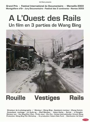 Affiche du film À l'ouest des rails