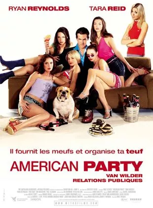 Affiche du film American party - Van Wilder relations publiques