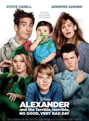 Affiche du film Alexander et sa journée épouvantablement terrible et affreuse