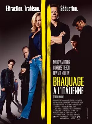 Affiche du film Braquage à l'italienne