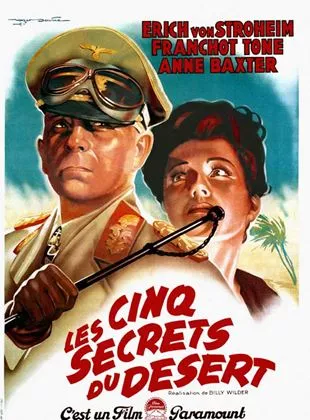 Affiche du film Les Cinq secrets du désert