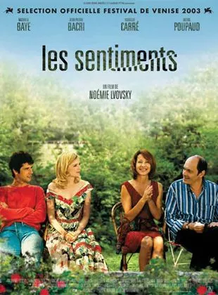 Affiche du film Les Sentiments