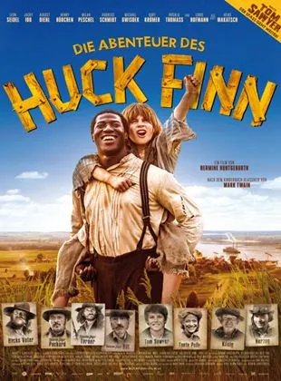 Affiche du film Les Aventures de Huck Finn