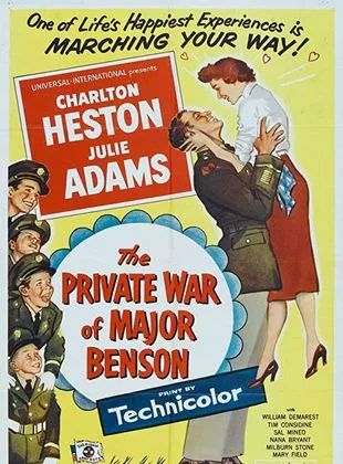 Affiche du film La Guerre Privée du Major Benson
