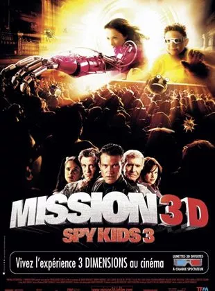 Affiche du film Mission 3D Spy kids 3