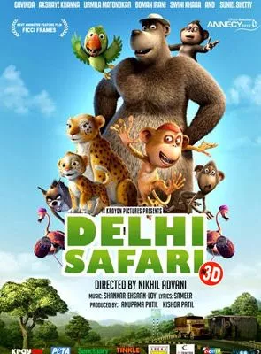 Affiche du film Delhi Safari