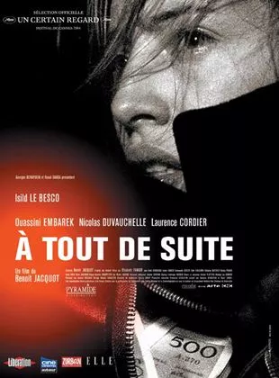 Affiche du film À tout de suite