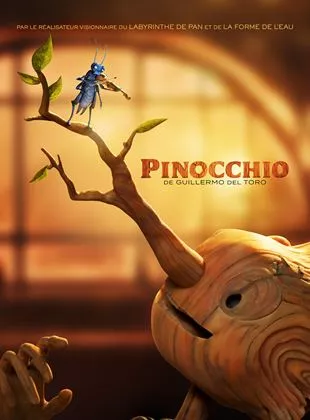 Affiche du film Pinocchio par Guillermo del Toro