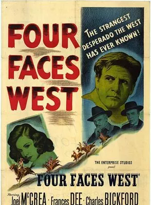 Affiche du film Four Faces West