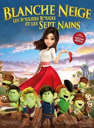 Affiche du film Blanche Neige, les souliers rouges et les sept nains