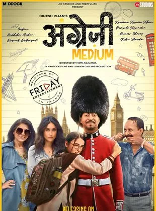 Affiche du film Angrezi Medium