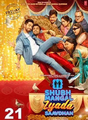 Affiche du film Shubh Mangal Zyada Saavdhan