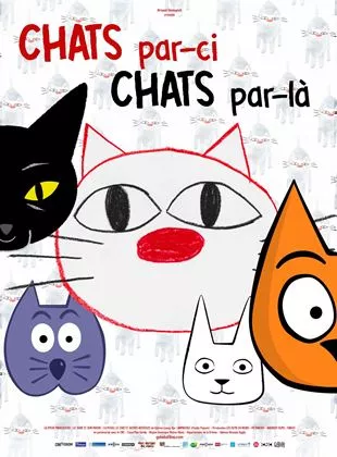 Affiche du film Chats par-ci, Chats par-là