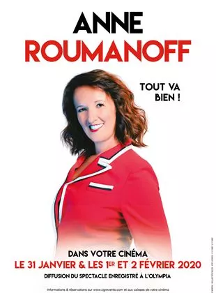 Affiche du film Anne Roumanoff dans tout va bien