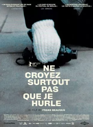 Affiche du film Ne croyez surtout pas que je hurle