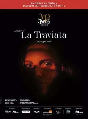 Affiche du film La Traviata (Opéra de Paris-FRA Cinéma)